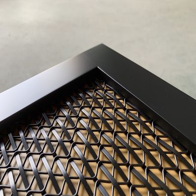 4.5mm espesor de malla de acero inoxidable Rejas decorativas de alambre para puertas de gabinetes metálicos