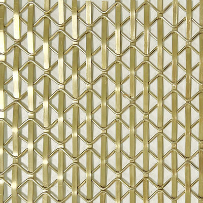 8.75 kg/m2 Rejillas decorativas de malla de alambre ancho 0,6 m-2,4 m Producto