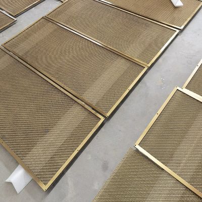 Rejilla de alambre tejido con diamantes personalizados con un diámetro de trama de 1,2 mm × 2 mm