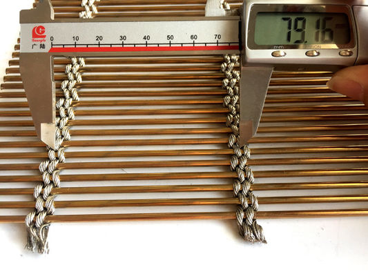 malla metálica de acero inoxidable de 7 mm galvanizado PVD de seguridad de cerca antiascensión para revestimiento de protección del perímetro de la prisión