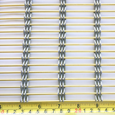1.2mm 5.0mm pantalla de acero inoxidable 30m de longitud para el trabajo pesado industrial