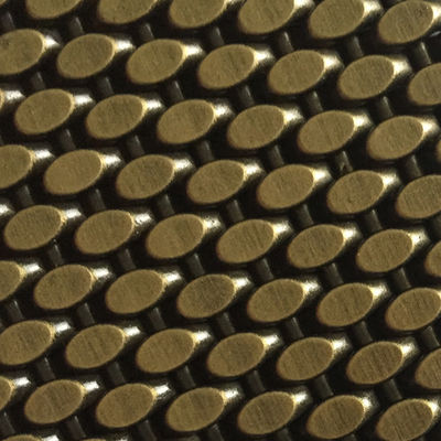 Panel de malla de metal inoxidable cortado por láser para fachadas modernas de señalización de marca exterior