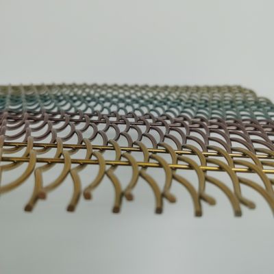 Versátil elegante Decorativo de malla de alambre tejido ancho 0,6m-2,4m