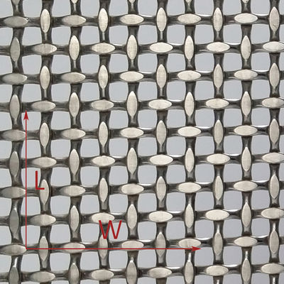 Actualizar los interiores 18 mm de trama de trama de lujo de latón Rejas decorativas SGS certificado