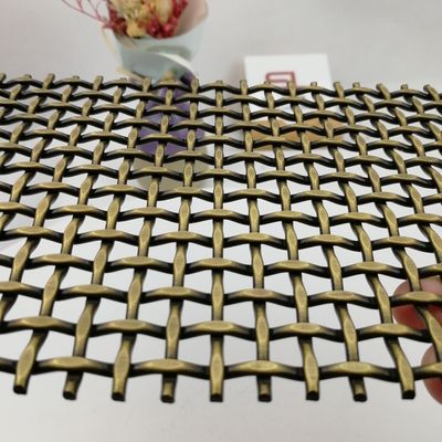 420,2% Área de apertura Rejas de alambre ornamental limpias sin aceite personalizables para uso industrial