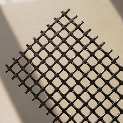 ISO9001 Certificado Diamante de malla tejida 42,2% Área de apertura para el uso industrial pesado