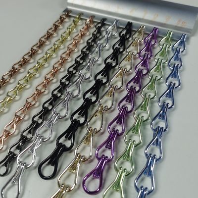 Cadenas de cortina de malla de alambre de aluminio decorativas - Diseño personalizado y duradero