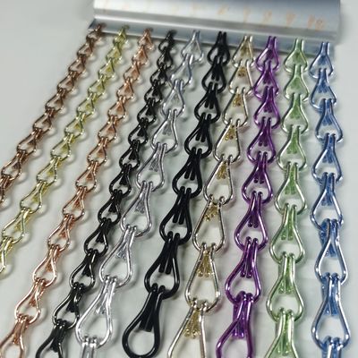 Cadenas de cortina de malla de alambre de aluminio decorativas - Diseño personalizado y duradero