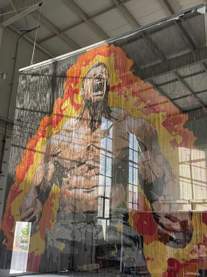 Cortina de cadena de aluminio decorativa creativa para instalación de muebles y arte, diseño de malla metálica personalizable ignífuga