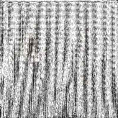 Cortina de cadena de aluminio decorativa creativa para instalación de muebles y arte, diseño de malla metálica personalizable ignífuga