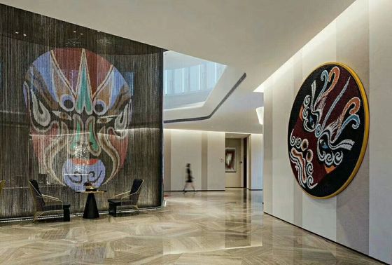 Cortina de malla metálica fuerte y duradera para puertas, para insectos y plagas