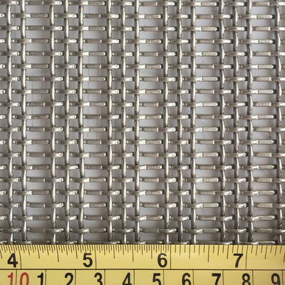 Buena flexibilidad malla arquitectónica de acero inoxidable con diámetro de cable de 2,5 mm x 4 y superficie chapada en bronce antiguo para fachadas de edificios