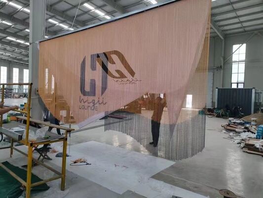 Escrín de mosca de cadena de aluminio duradero ideal para la industria, proporcionando una protección efectiva contra insectos y un rendimiento duradero