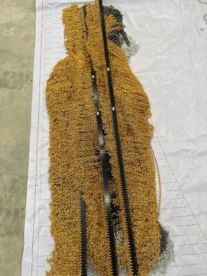 Escrín de mosca de cadena de aluminio duradero ideal para la industria, proporcionando una protección efectiva contra insectos y un rendimiento duradero