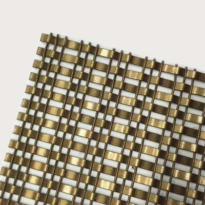 Tejido de acero arquitectónico de malla soldada resistente a la corrosión diseñado para mejorar el soporte estructural y el atractivo estético
