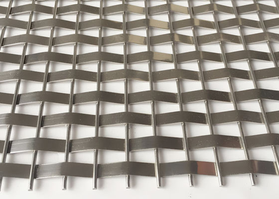 Malla de acero inoxidable de Mesh For Architectural Woven Wire del alambre decorativo del diseño interior
