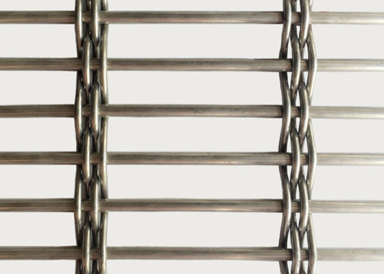 Muebles interiores del metal de la armadura llana de los SS 316 decorativos para la malla de alambre tejida arquitectónica