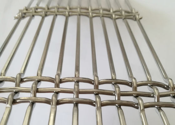 Alambre tejido arquitectónico Mesh Ginning Weaving Flexibility de la fachada decorativa