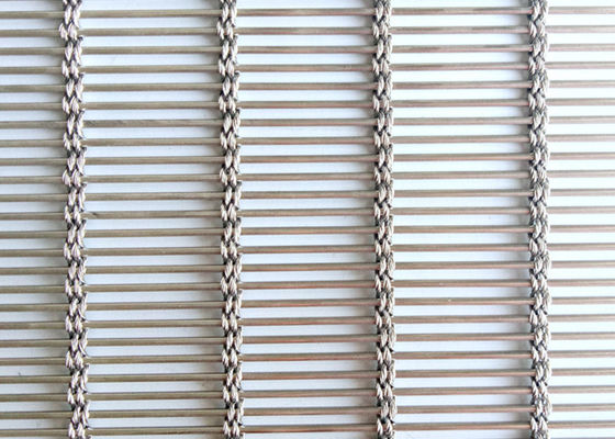 SGS arquitectónico de acero inoxidable de Galavanized Mesh Curtains de la armadura
