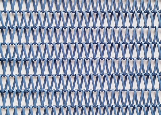 alambre espiral de acero con poco carbono Mesh Conveyor Belt Painted Finished de los 5m