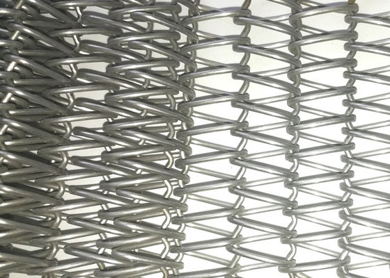 Decoración de la fachada de la malla espiral de metal versátil para la industria
