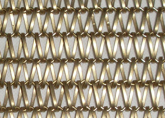 Alambrada Mesh Fabric ISO9000 de Mesh Conveyor Belt los 2m del alambre de cobre