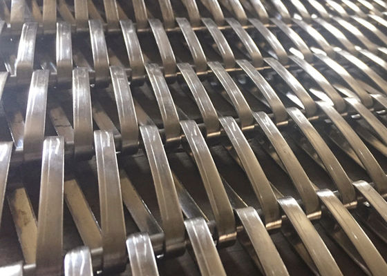 los 20ft complicaron el alambre espiral de acero inoxidable Mesh For Solar Shading