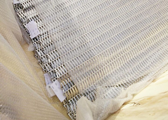 los 20ft complicaron el alambre espiral de acero inoxidable Mesh For Solar Shading