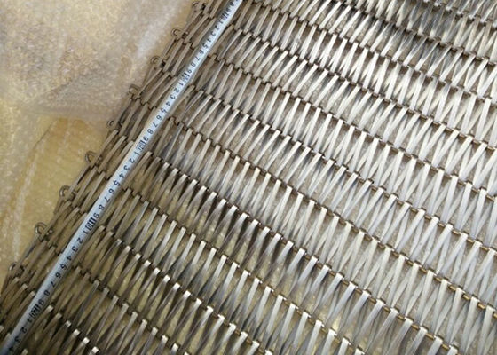 los 20ft complicaron el alambre espiral de acero inoxidable Mesh For Solar Shading