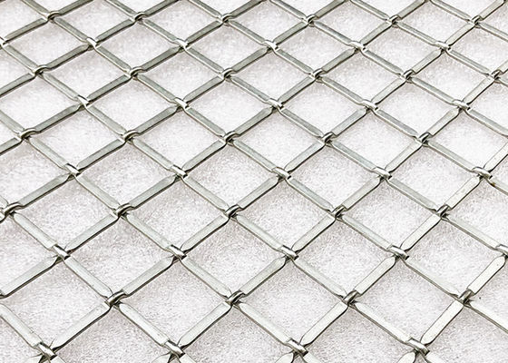 alambre Mesh Antiacid de la encrespadura de la cerradura SS316 de 4.2m m