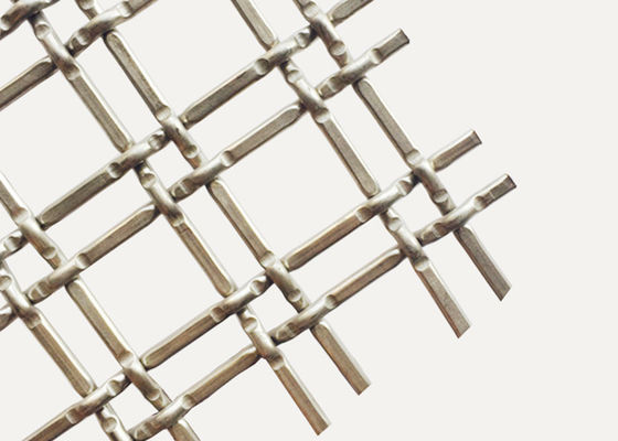 4"” alambre de cobre amarillo prensado el 13ft Mesh Decorative Fence ISO9000 del doble ×4
