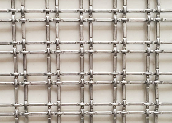 4"” alambre de cobre amarillo prensado el 13ft Mesh Decorative Fence ISO9000 del doble ×4