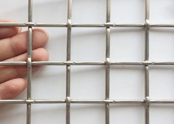 resistencia de abrasión XY 2530 de Mesh Manufacturers del alambre de la encrespadura de la cerradura de 5.5m m los 26ft