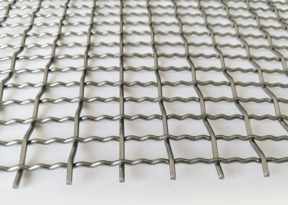 Metal tejido interior Mesh Building Facade Stainless Steel de la encrespadura