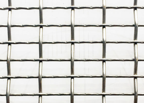 Metal tejido interior Mesh Building Facade Stainless Steel de la encrespadura