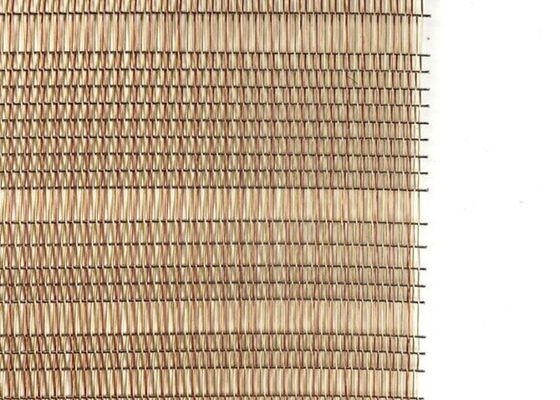 Alambre tejido de acero inoxidable Mesh Laminated Glass With Metal Mesh Interlayer