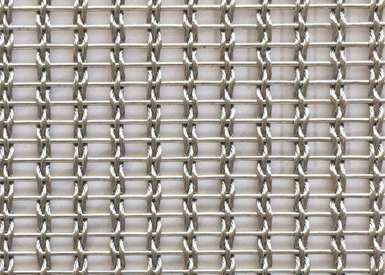 Malla de alambre laminada de cristal reciclada flexible 0,05 pulgadas de antiusura