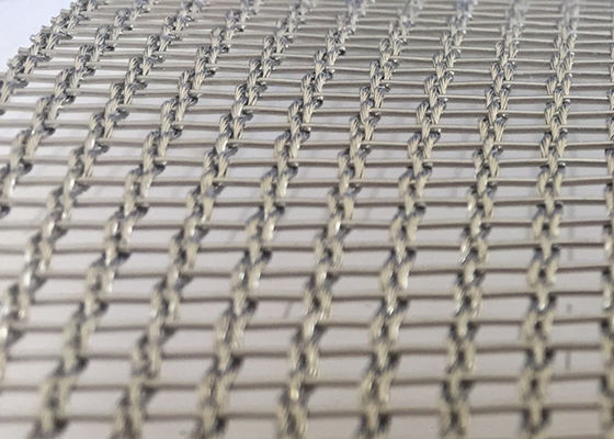 Malla de alambre laminada de cristal reciclada flexible 0,05 pulgadas de antiusura