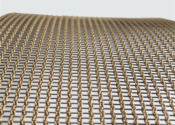 El vidrio de cobre tejido SHUOLONG laminó el alambre Mesh Lightweight Heat Resistance