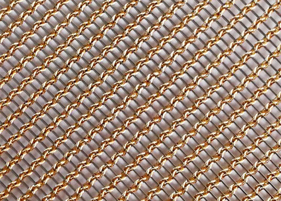 El vidrio de cobre tejido SHUOLONG laminó el alambre Mesh Lightweight Heat Resistance