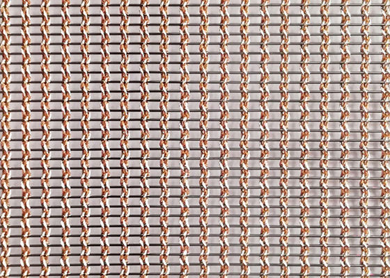 El vidrio de cobre tejido SHUOLONG laminó el alambre Mesh Lightweight Heat Resistance