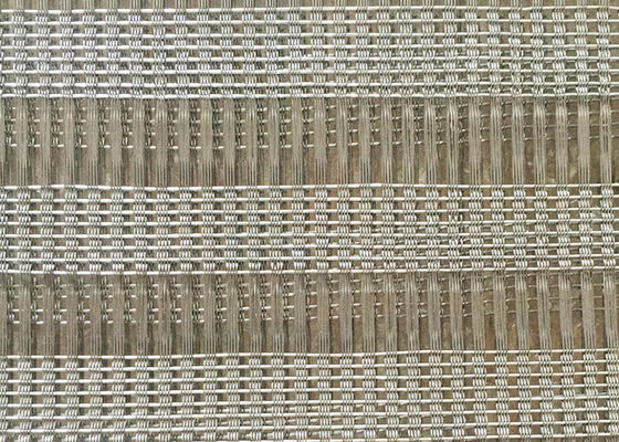 alambre laminado de cristal tejido el 120m Mesh Interior Design Building Facades
