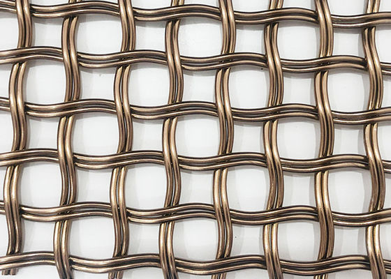 barandilla tejida decorativa de Mesh Grid Panels For Stairs del alambre de las divisiones de 6m m