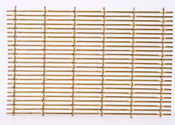 SUS SS430 Mesh For Cabinet Doors de acero decorativo del 10ft