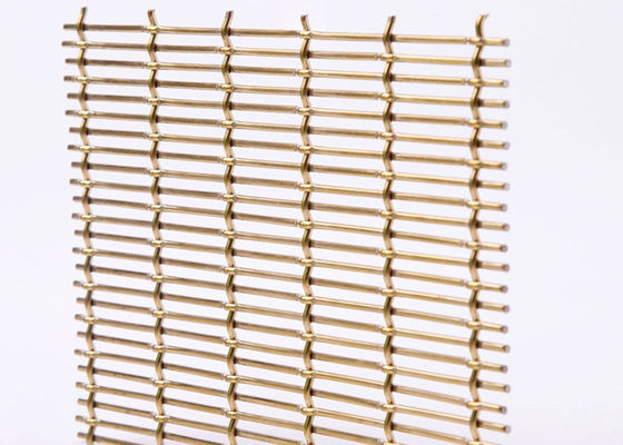 SUS SS430 Mesh For Cabinet Doors de acero decorativo del 10ft