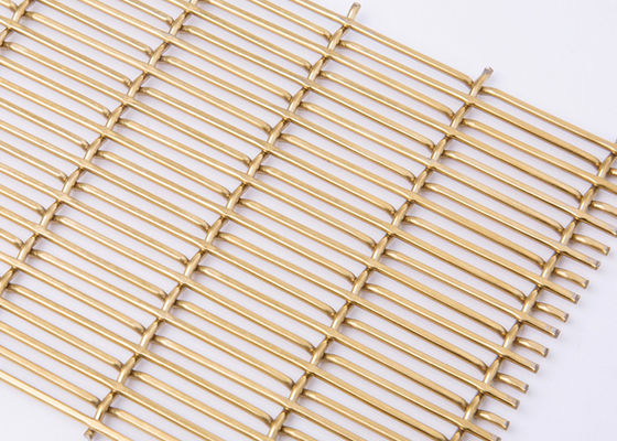 SUS SS430 Mesh For Cabinet Doors de acero decorativo del 10ft