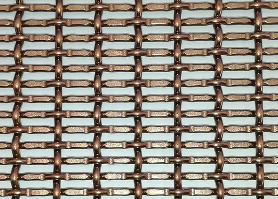 Techo decorativo Mesh Antishock de las pantallas arquitectónicas del metal de SHUOLONG 3.2m m