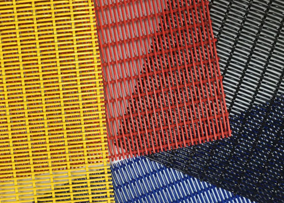 Alambre cubierto de acero inoxidable Mesh Plain Woven For Screen del polvo negro de los 2.5m