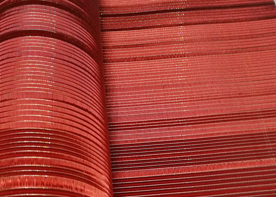 resistencia térmica los 80m interior de Mesh Woven Copper Mesh Fabric del alambre de 0.5m m