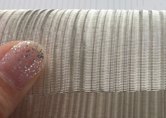 vidrio libre del aceite del 1m con la malla de alambre tejida Ss de Mesh Interlayer 304 del metal